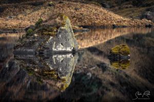 Cajas National Park Lake reflection