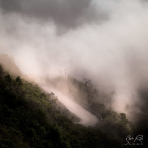 Cloudy Road Ecuador Peak 1