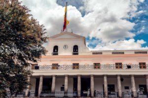 Colonial Building Ecuador Quito