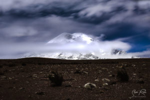 Cotopaxi Volcano Ecuador Night