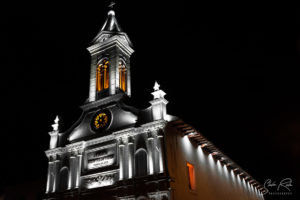 Cuenca Night church