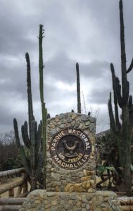 Ecuador Entrance Parque National Los Freiles