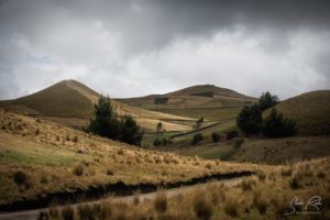 Ecuador sierra fields Hills