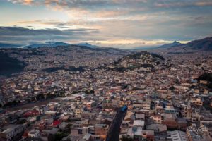 Aerial Ecuador Quito