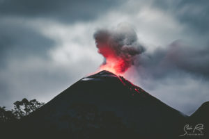 El Reventador Sunrise Volcano