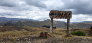 Entrance to Shalala Quiloatoa crater lake