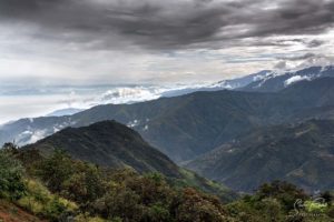 Mountains above Cuenca