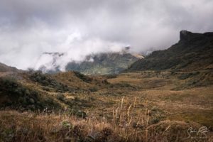 Mountains between Quito and Papallacta