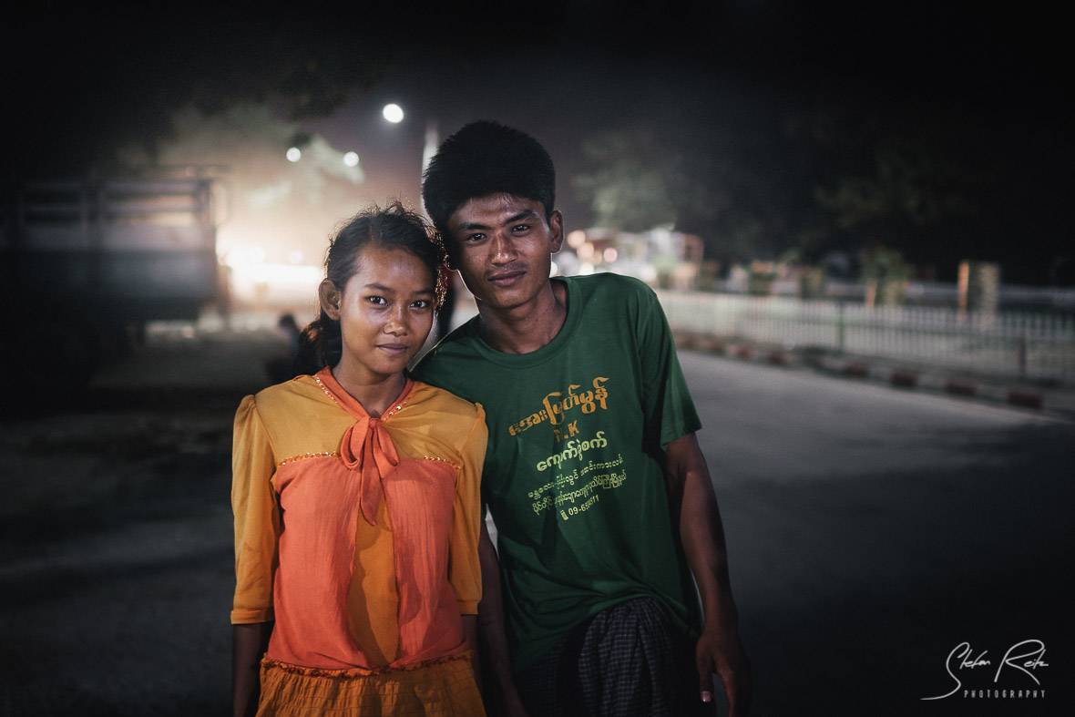 Mandalay Myanmar Nightshots People Portrait Streetphotography