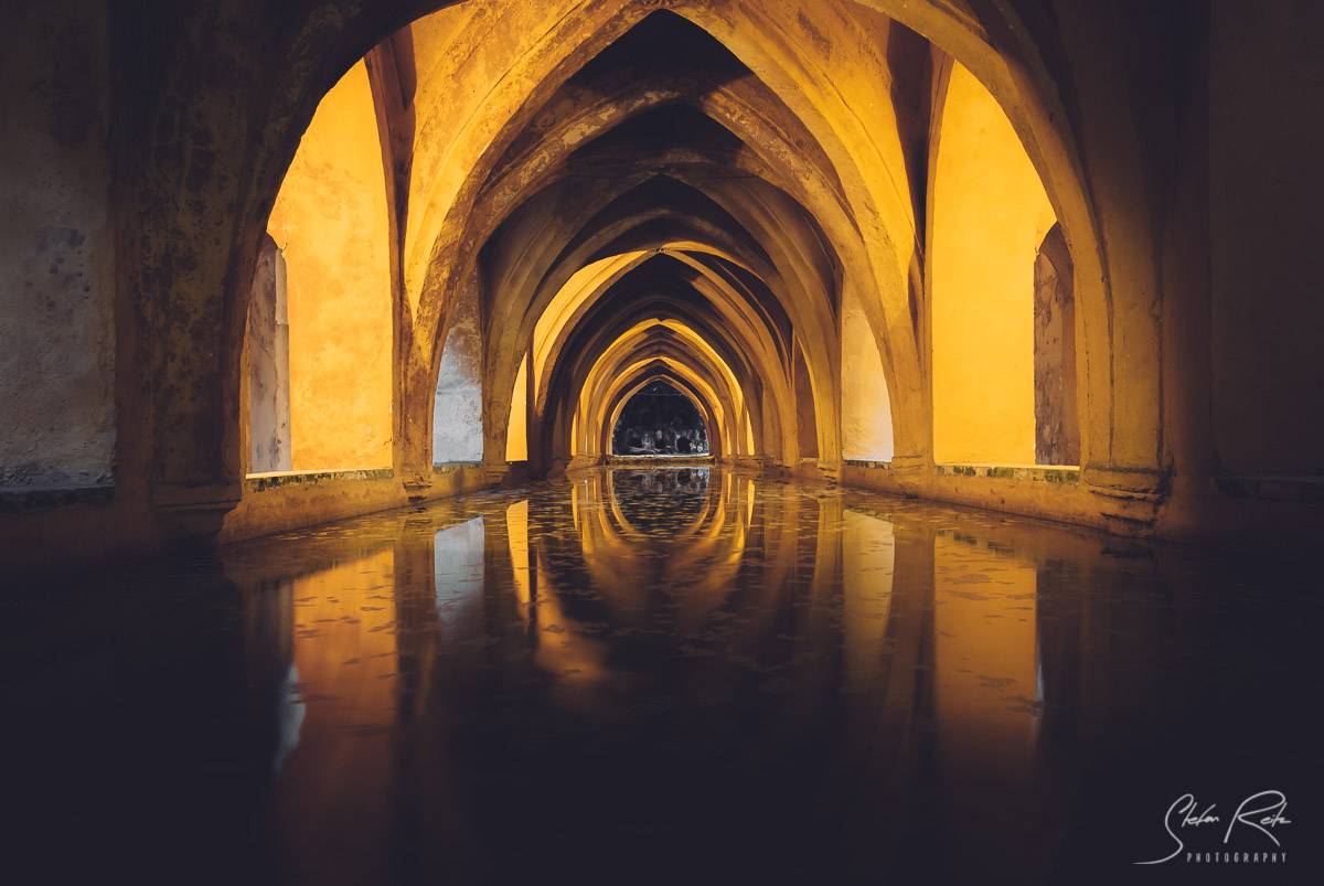 Andalusia-Andalusien-Arch-Bögen-Gelb-Sevilla-Yellow